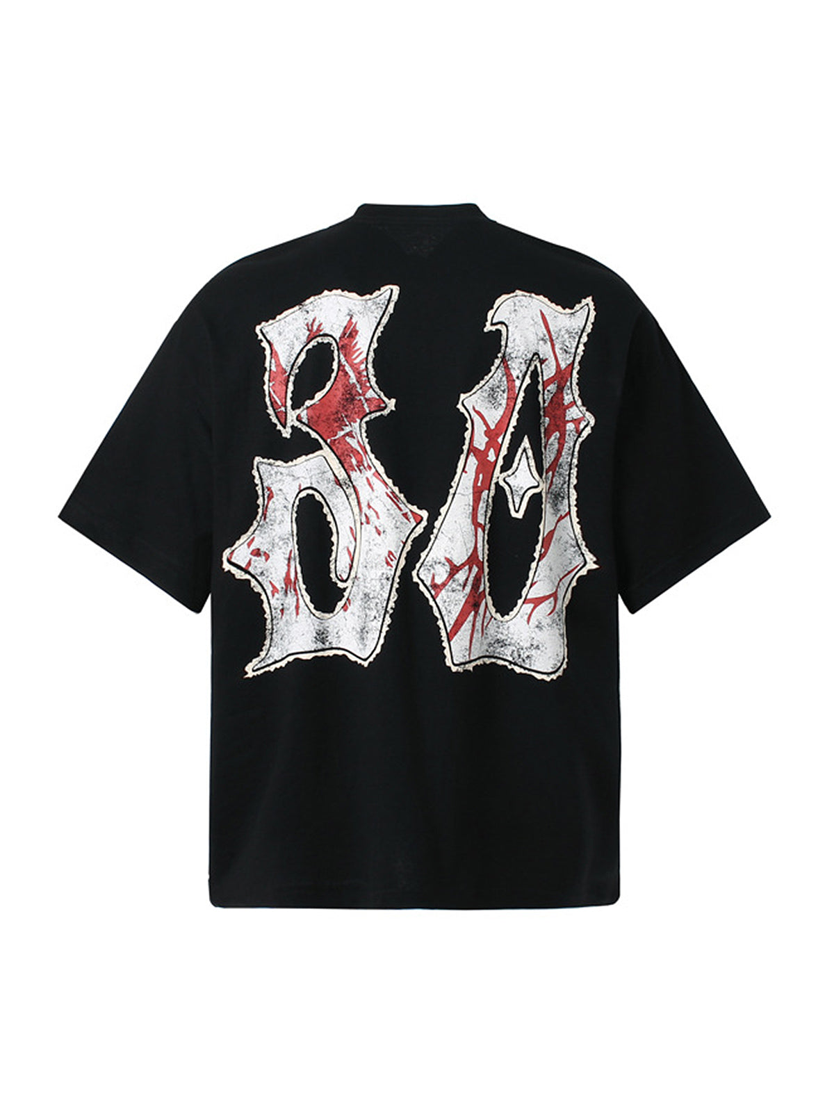 Graphic "BREAK" Print T-Shirt