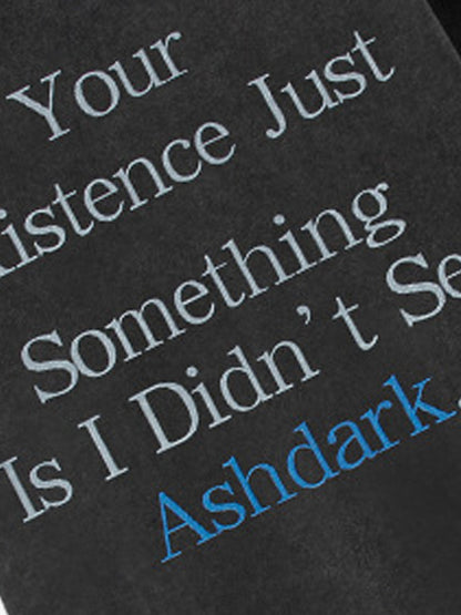 Thesupermade American Retro Color-blocked Letter Print T-shirt 