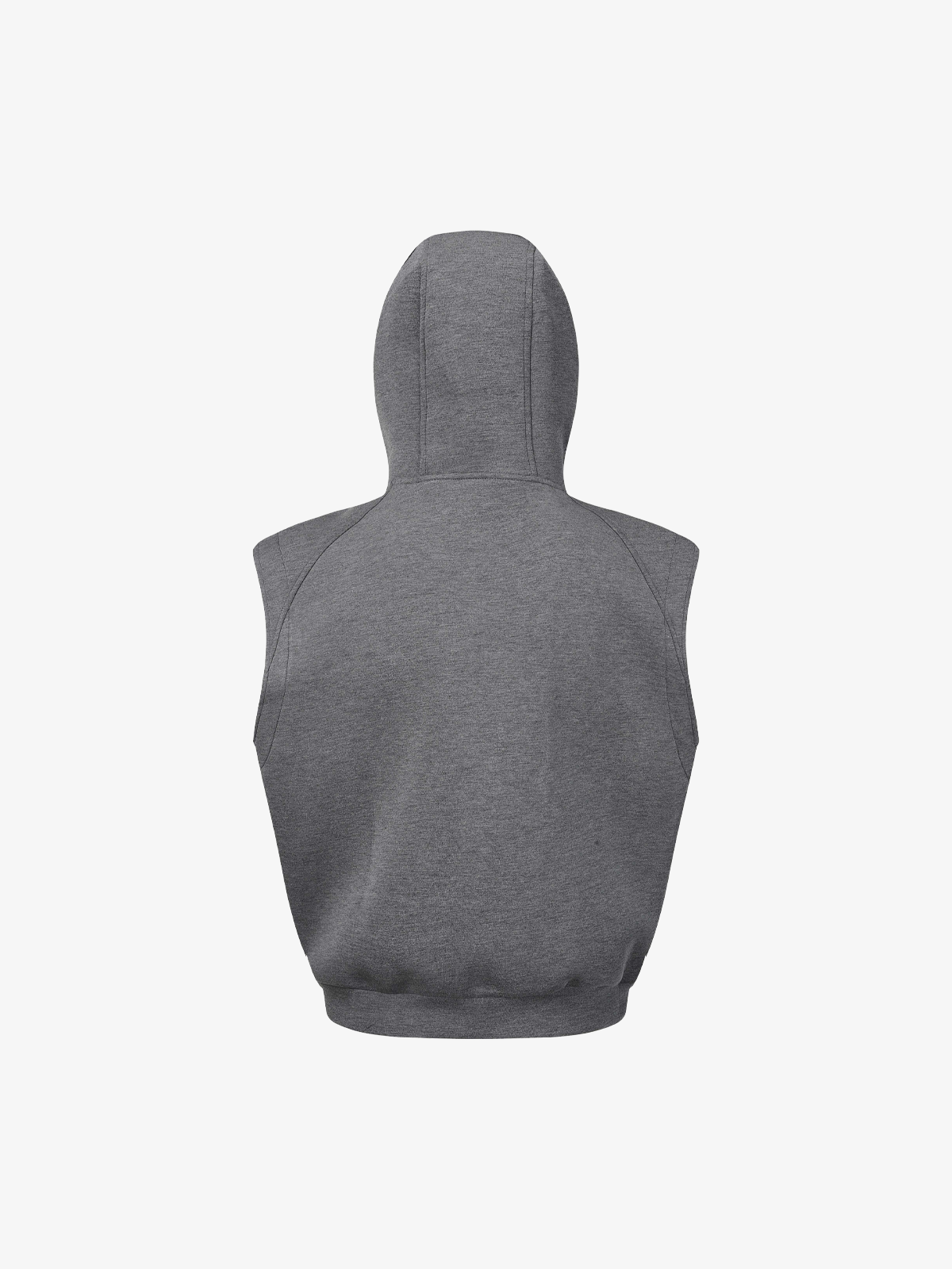 Rivet Hooded Zip Vest