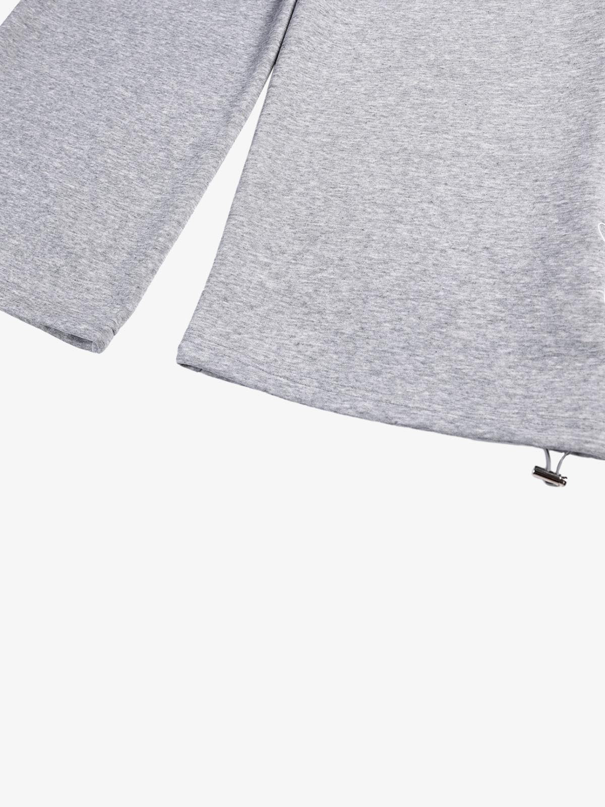 Abstract Line Graphic Wide-Leg Sweatpants