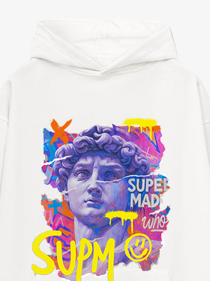 Graffiti David Statue Hoodie 