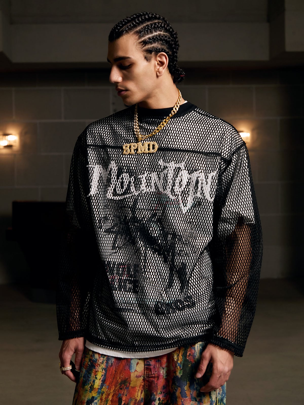 Retro Jersey Long Sleeves T-Shirt - 2347
