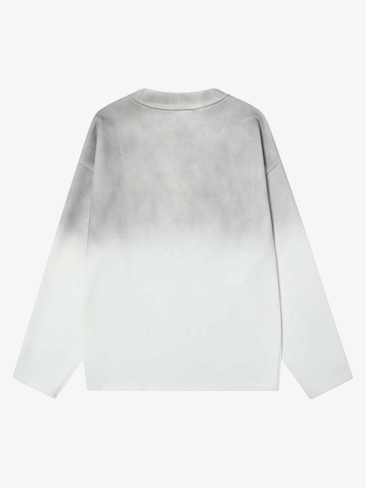 Distressed Washed Letter Print Dirty T-shirt 