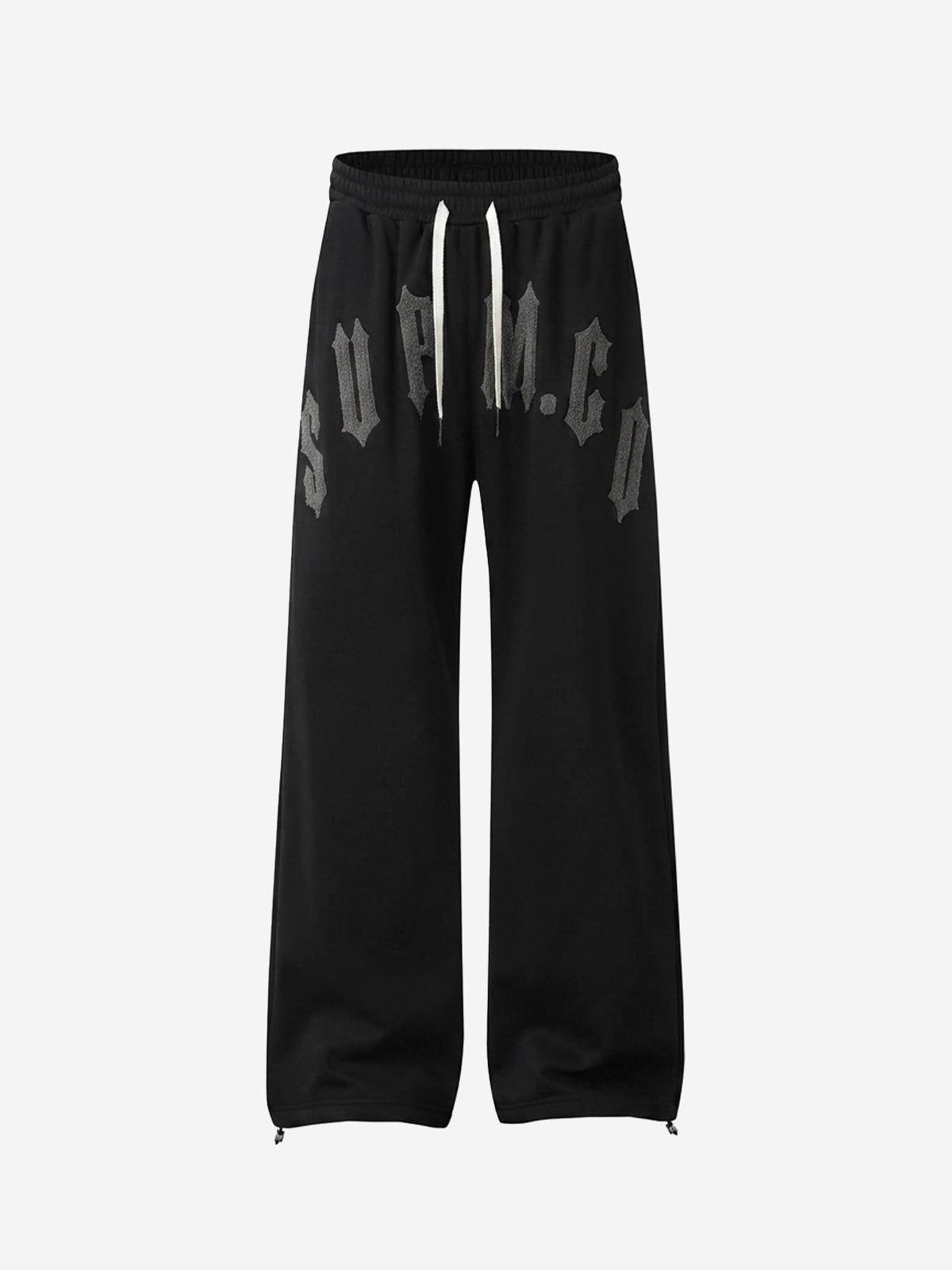 Camo Terry Embroidered Baggy Sweatpants