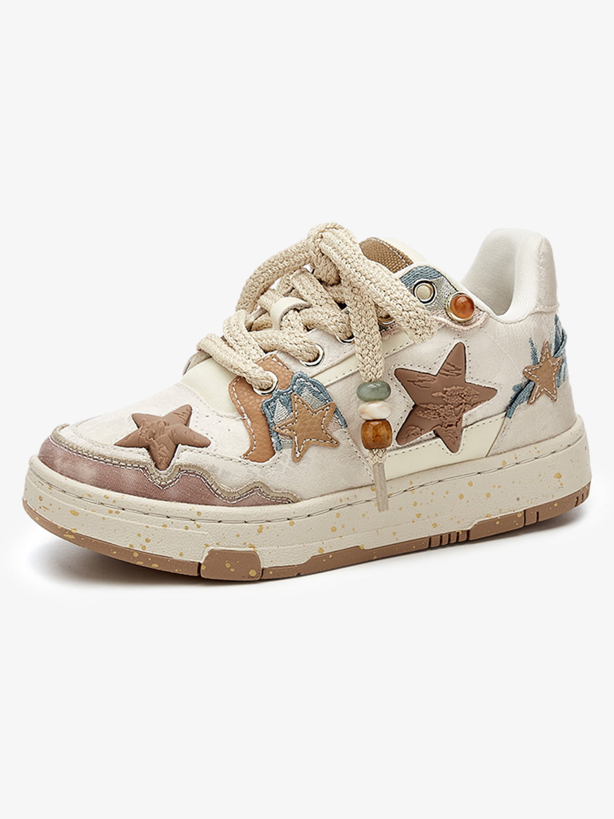 Star-Embellished Casual Sneakers for Everyday Wear 
