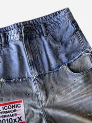 Double Waistband Jeans