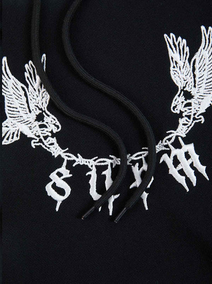 Supermade Distressed Embroidered Tie Dye Set 