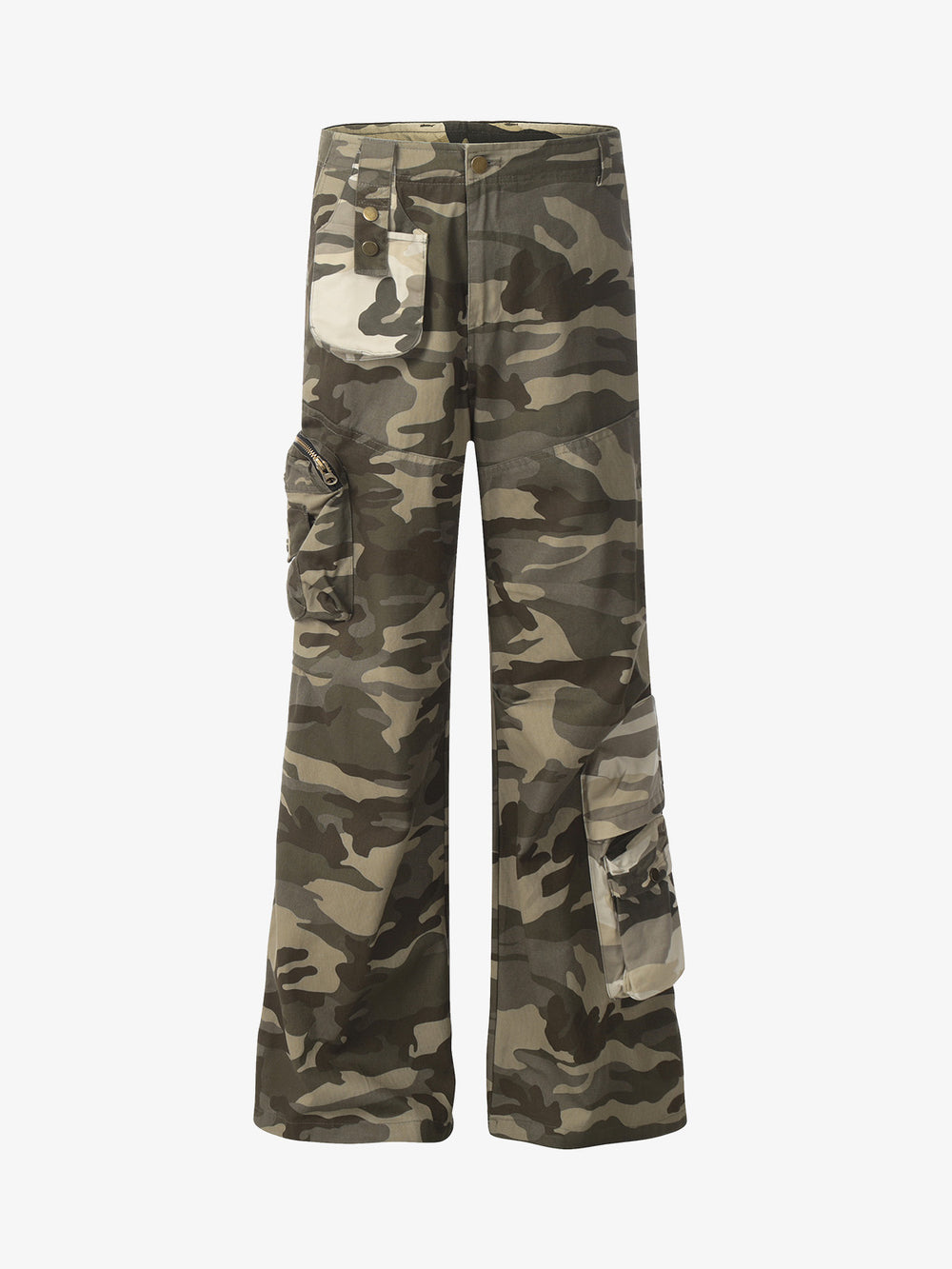 Camo Multi-Pocket Cargo Pants