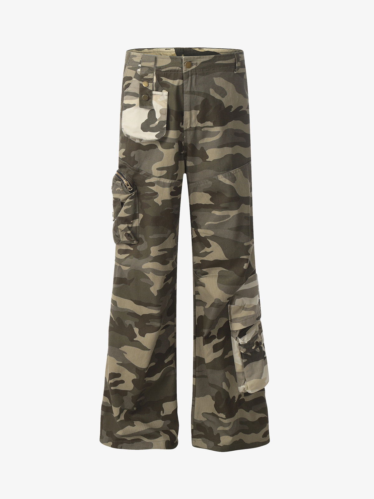 Camo Multi-Pocket Cargo Pants