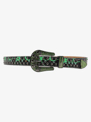 Croc Crystal Skull Belt