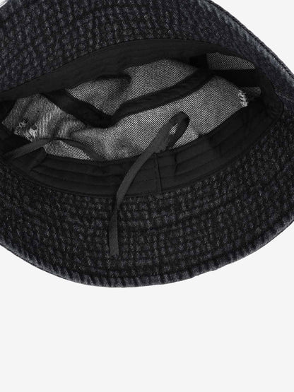Graffiti Denim Bucket Hat