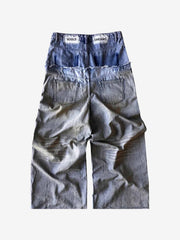 Double Waistband Jeans