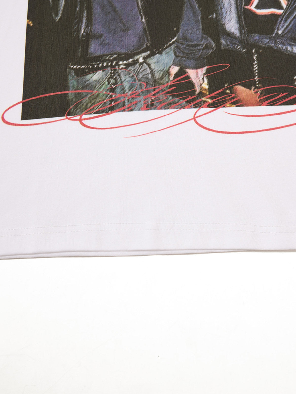 Union Jack Rock Band Graphic Long Sleeve Tee