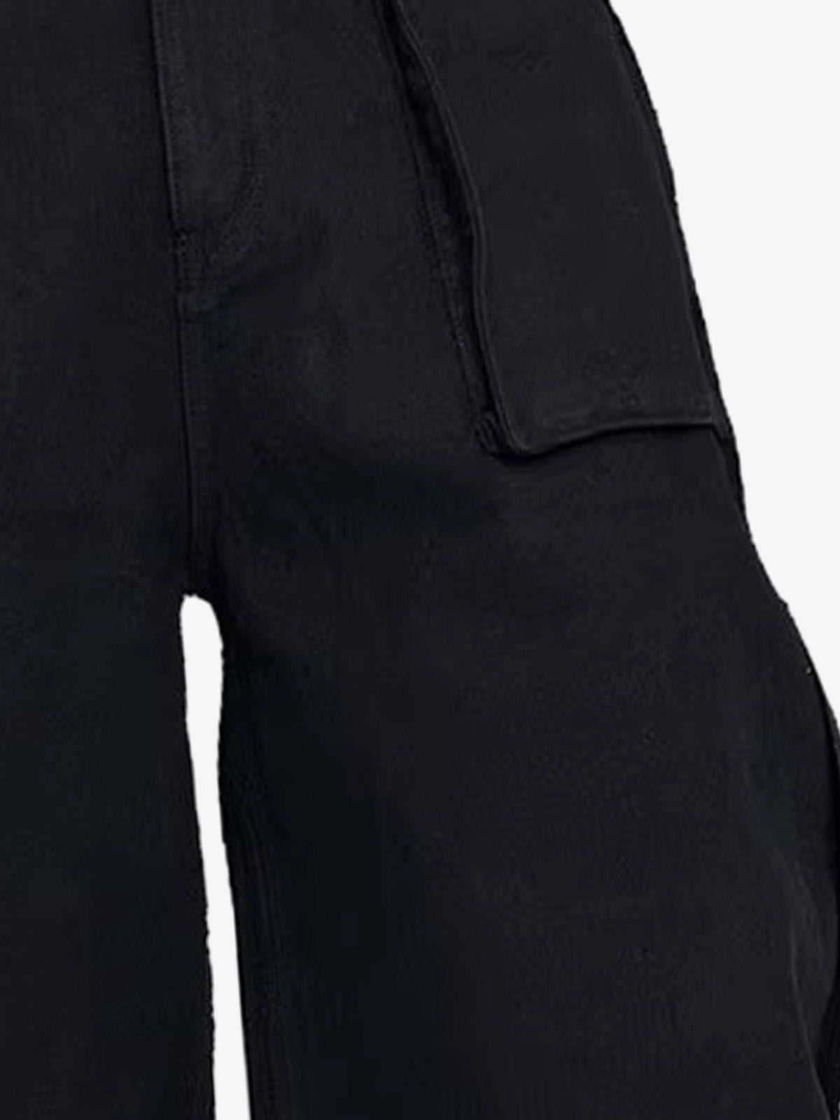 Jeans mit Flaggenmotiv, gewaschen und im Used-Look