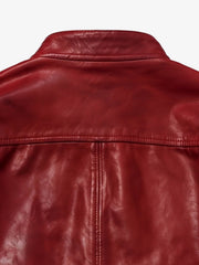 Cross-Zip Motorcycle Jacket
