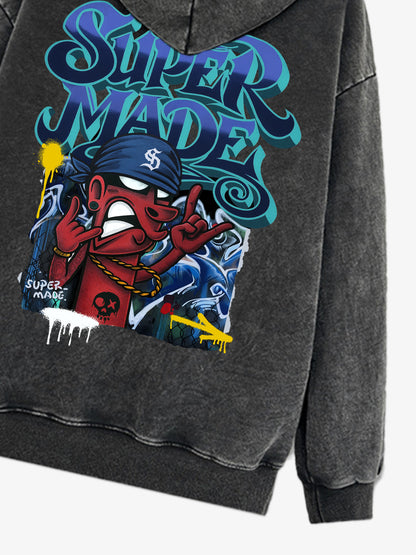 Stylish Graphic Hoodie with Bold Artwork for Casual Wear 