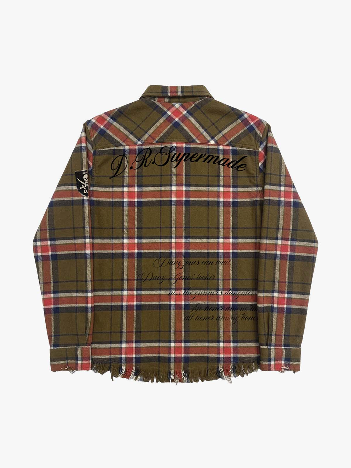 Napoleon Plaid Flannel Shirt; Brown / S, Brown / M, Brown / L, Brown / XL, Brown / 2XL