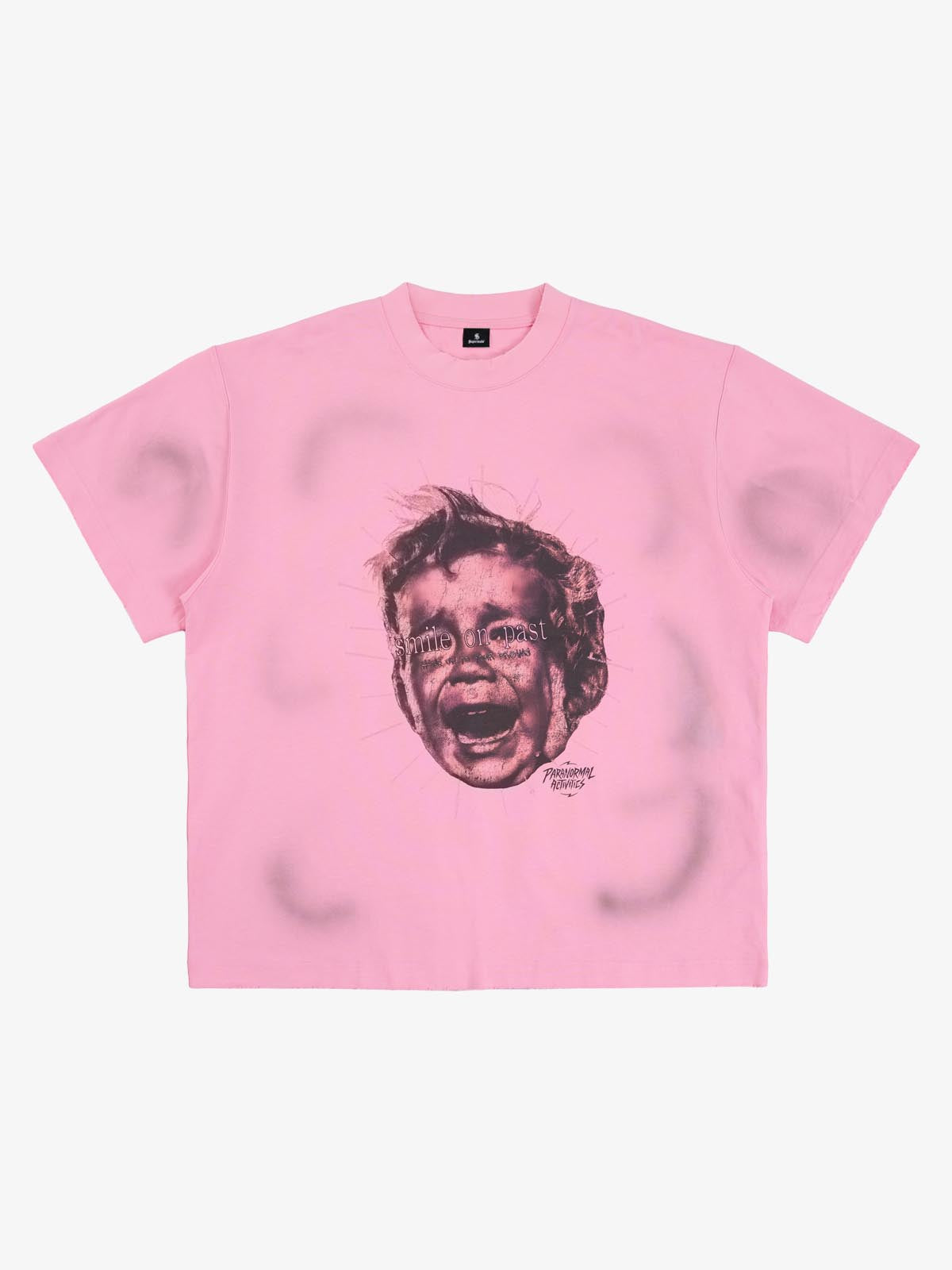 Street Retro Fun Portrait Print T-shirt - 2598 