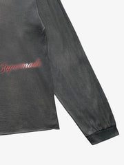 Skull Graphic Washed Long Sleeve Tee; VTG Dirty Gray / S, VTG Dirty Gray / M, VTG Dirty Gray / L, VTG Dirty Gray / XL