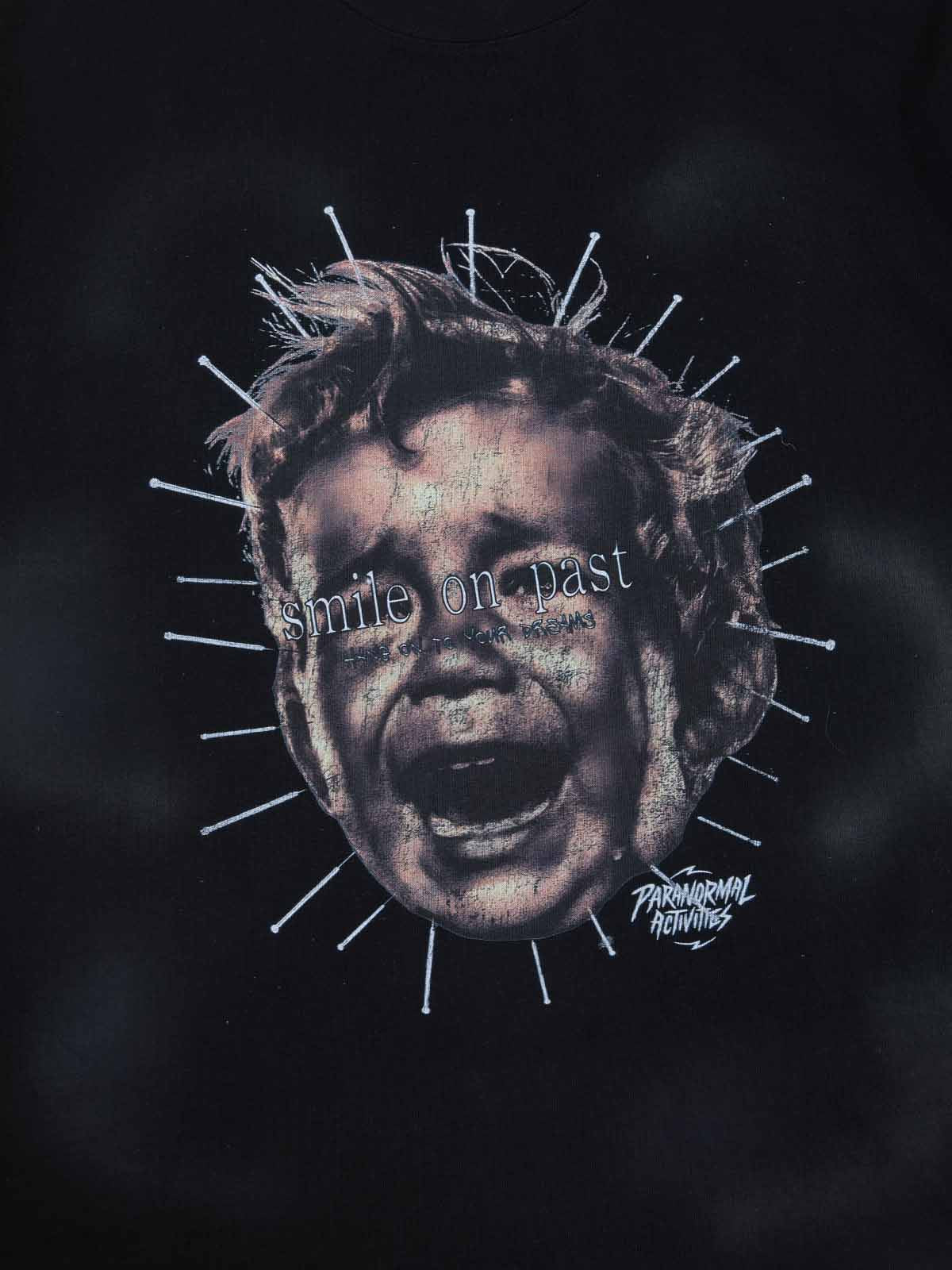 Street Retro Fun Portrait Print T-shirt 