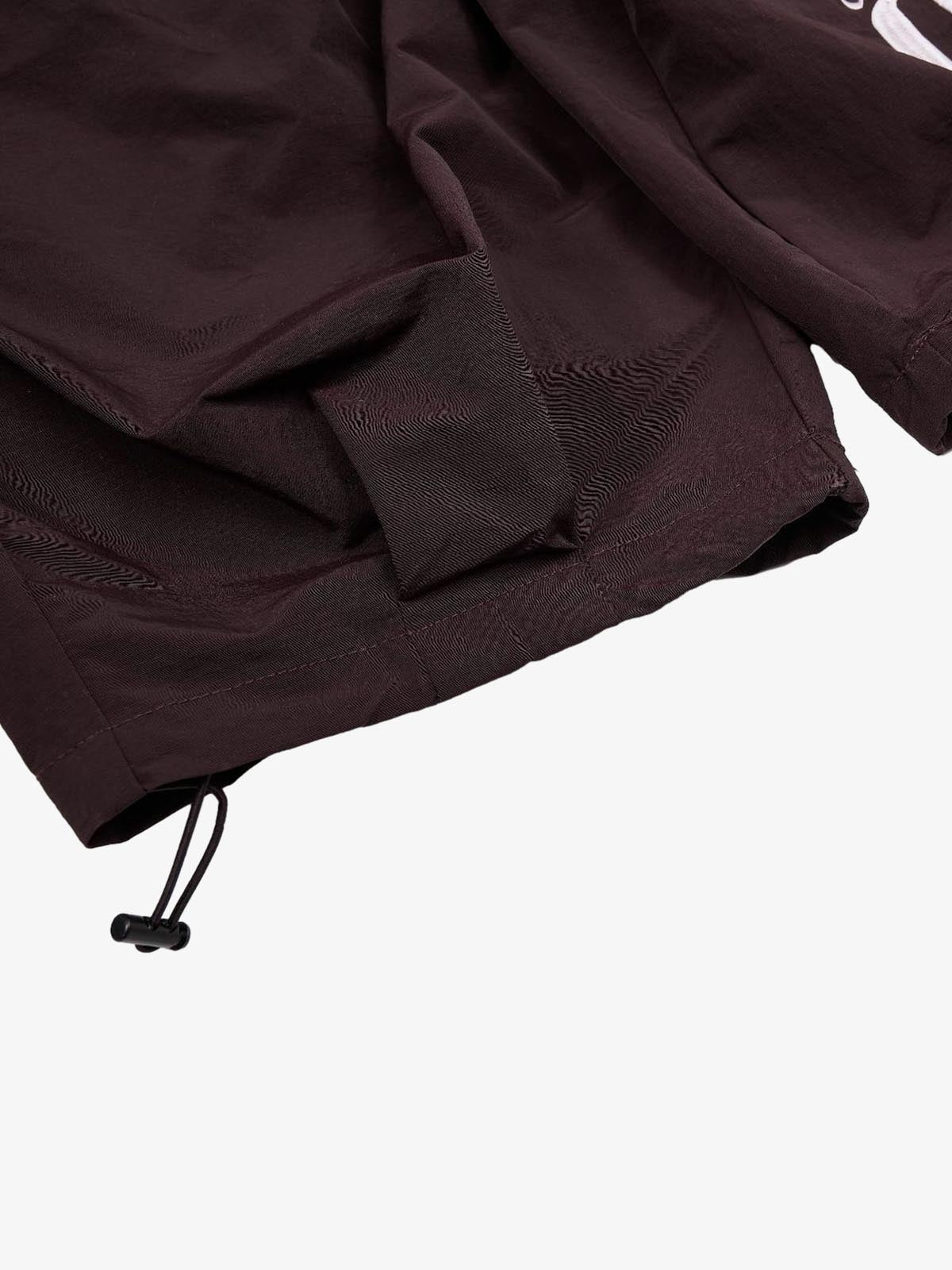 Strapped Detachable Curved Pants