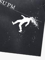 Splatter Graphic Vintage Washed Tee