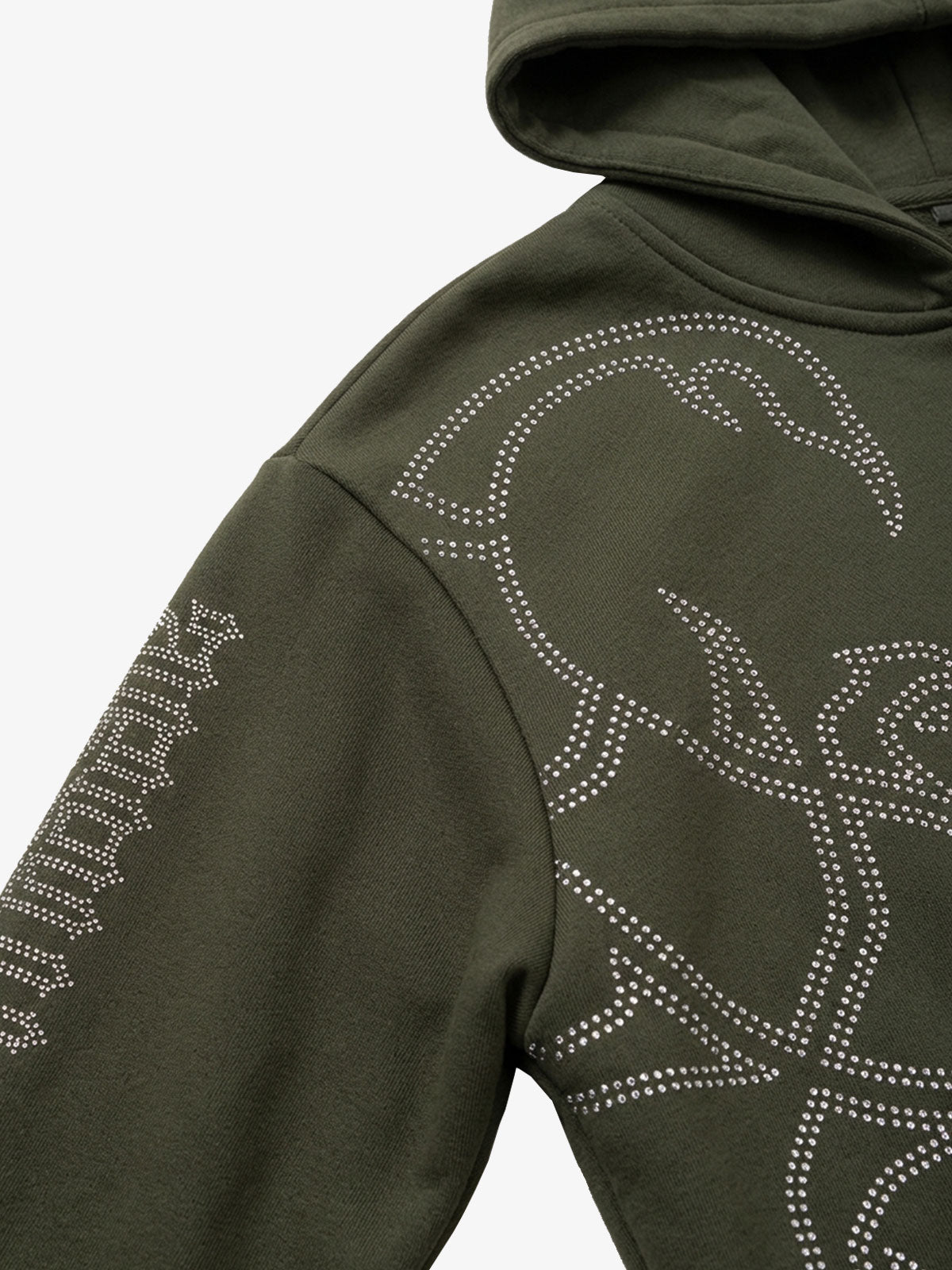 Rhinestone Scorpion Graphic Zip Hoodie