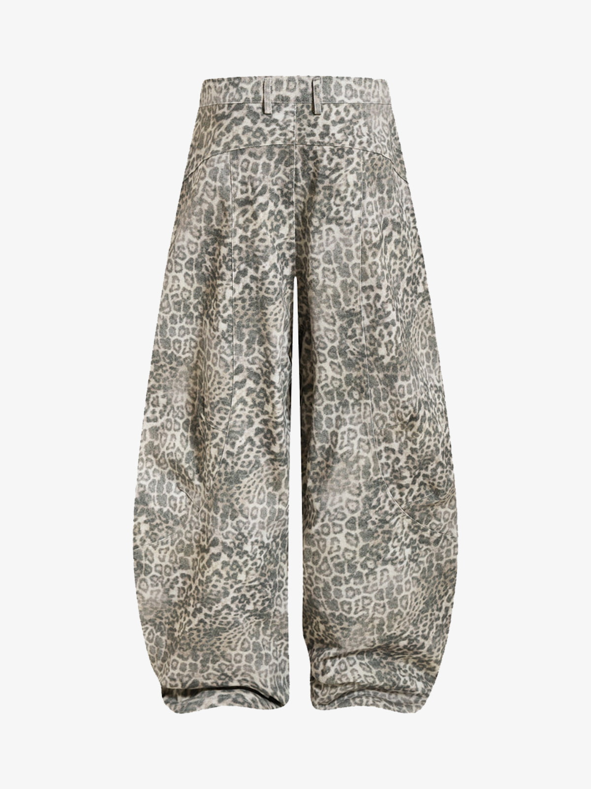 Leopard Print Wide Leg Pants - Trendy and Stylish for Everyday Wear 