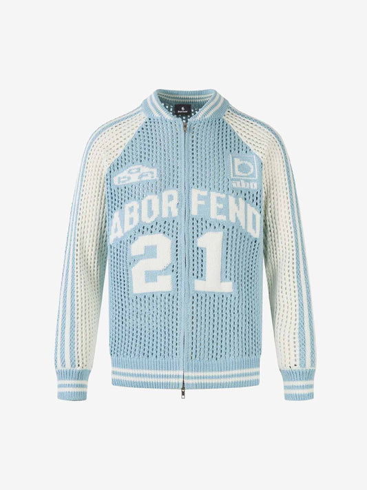 Stylish Knit Varsity Jacket for Casual and Sporty Looks 