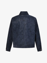 Thorn Embroidered Suede Jacket