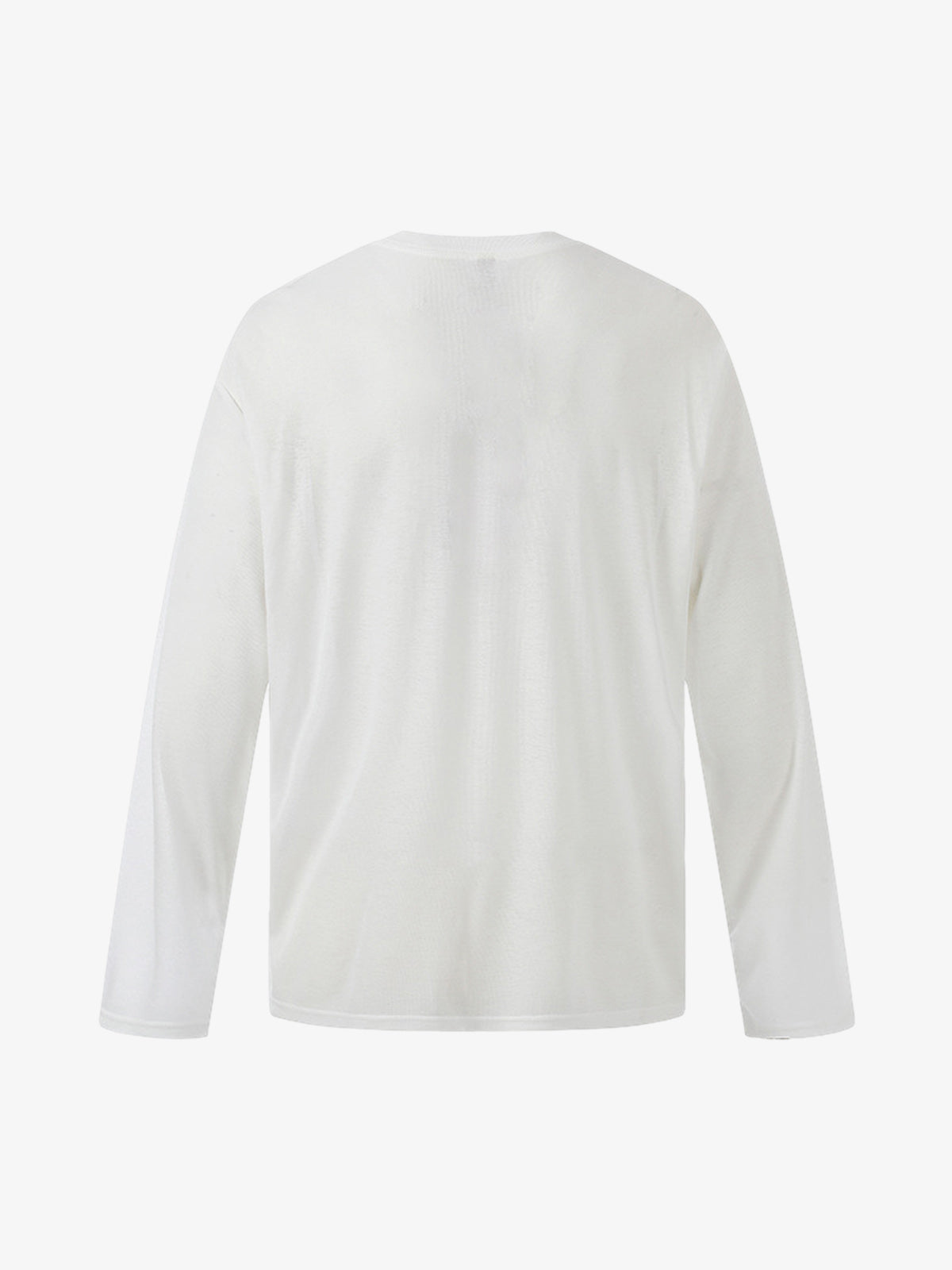 Hand-Drawn Pony Graphic Long Sleeve Tee