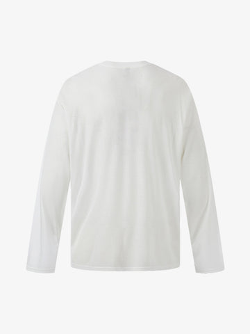 Hand-Drawn Pony Graphic Long Sleeve Tee