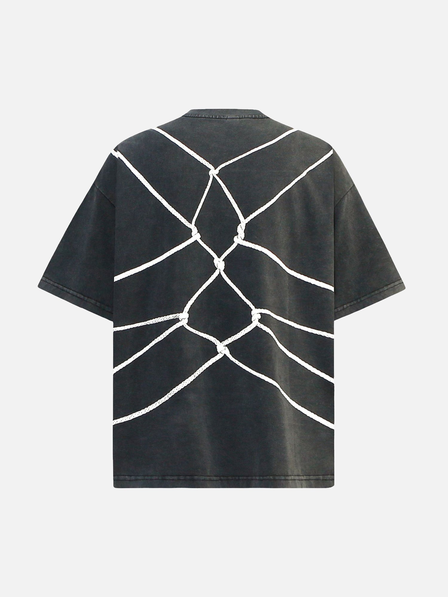 American High Street Washed Rope Tied Printed T-shirt