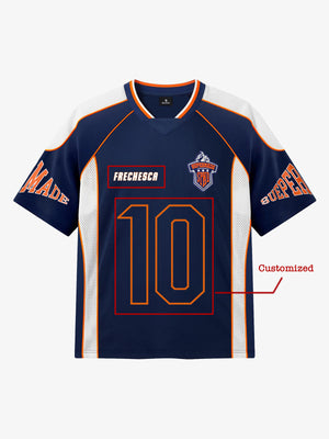 Supermade Color-Blocked Sport Jersey Pattern Customization 