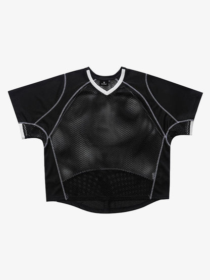 300G Jade Pattern Dyeing Mesh T-Shirt Breathable Quick-Dry Sports Tee for Men 