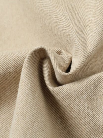 Vintage Detachable Sherpa Collar Aviator Denim Jacket 