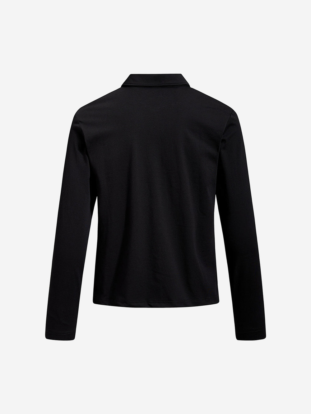 Portrait Graphic Long Sleeve Polo Shirt