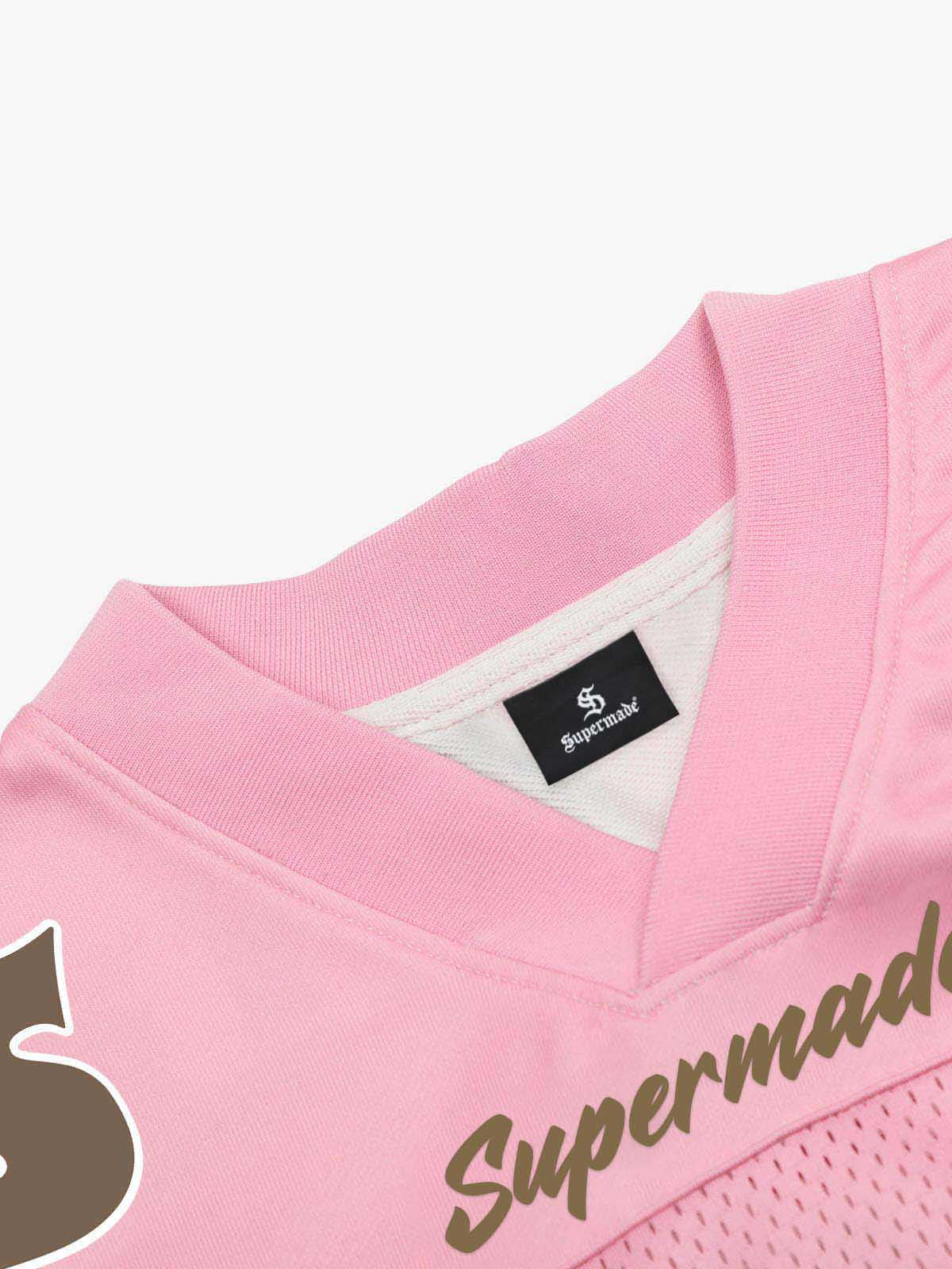 Pink Flame Print Jersey T-shirt - 2390 