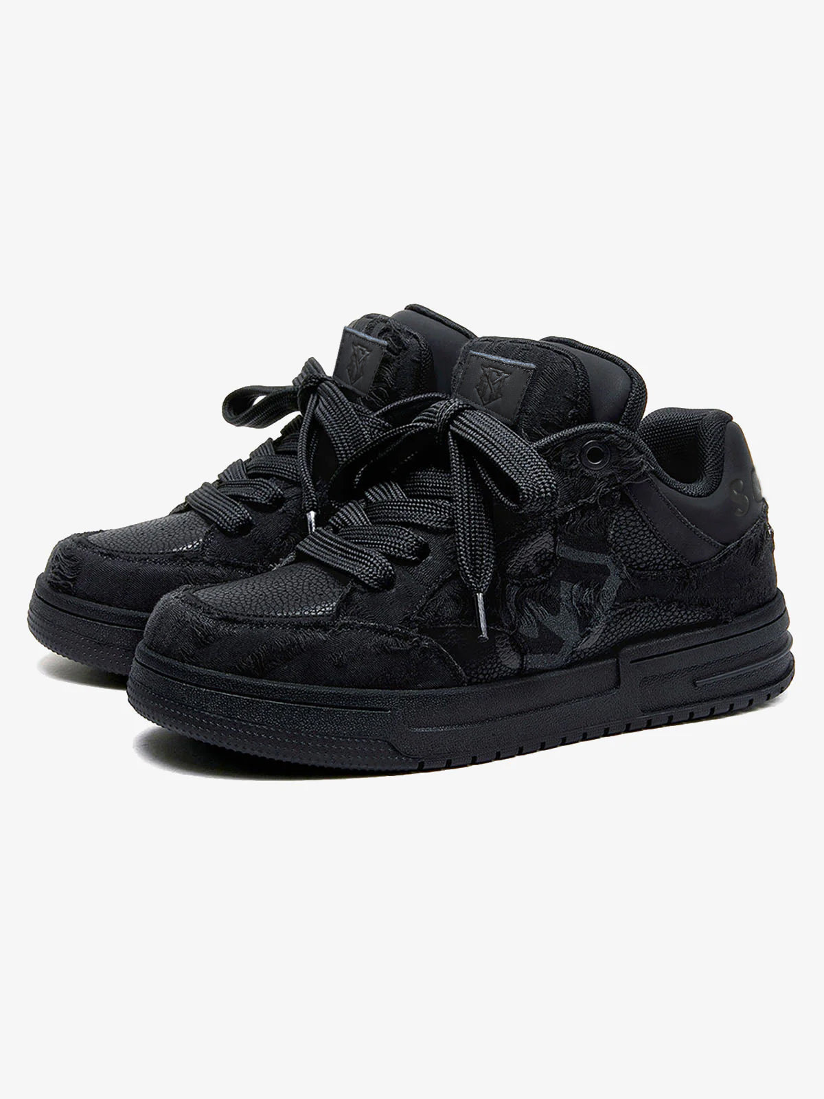 Rubber Sole Black Knight Destruction Skate Shoes 