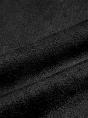 Metallic Print Suede Crew Neck T-Shirt 