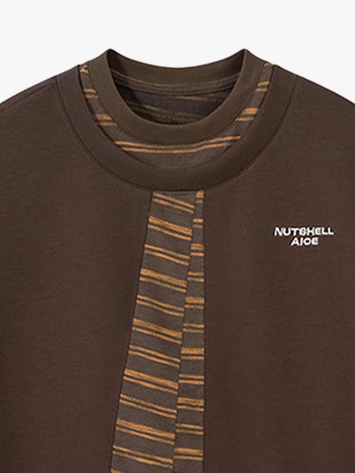 High Street Tie Embroidered Design T-shirt 
