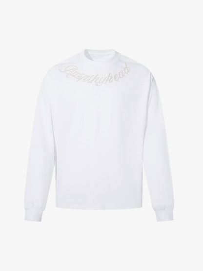 Sparkling Embellished Long Sleeve Top for Stylish Everyday Wear 