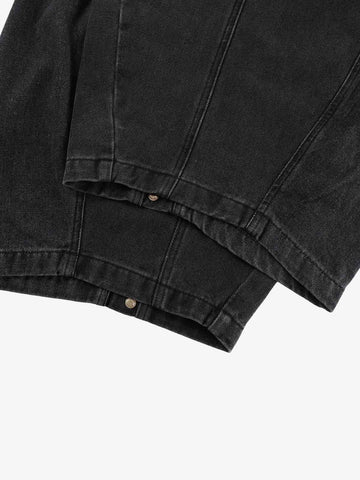 Detachable Skirted Curved Jeans 