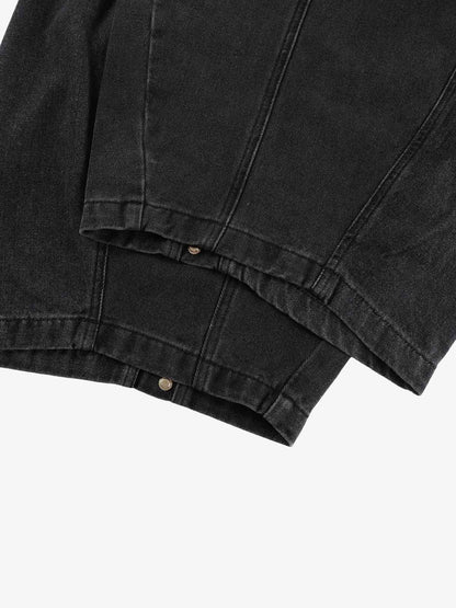 Detachable Skirted Curved Jeans 