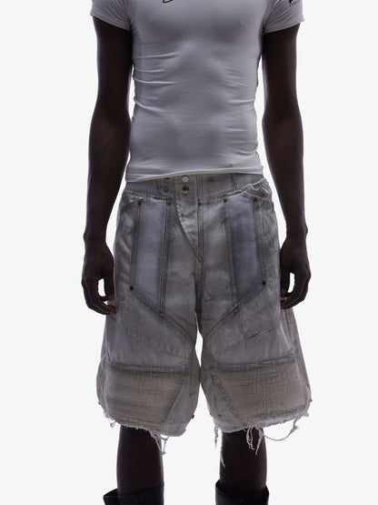 Double Waist Faux Layer Shorts