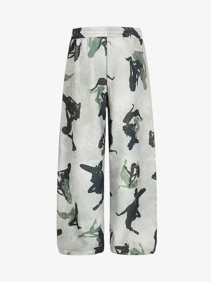 Camouflage-Silhouette-Grafikset