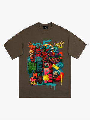 Vibrant Graphic T-Shirt for Bold Fashion Statements 