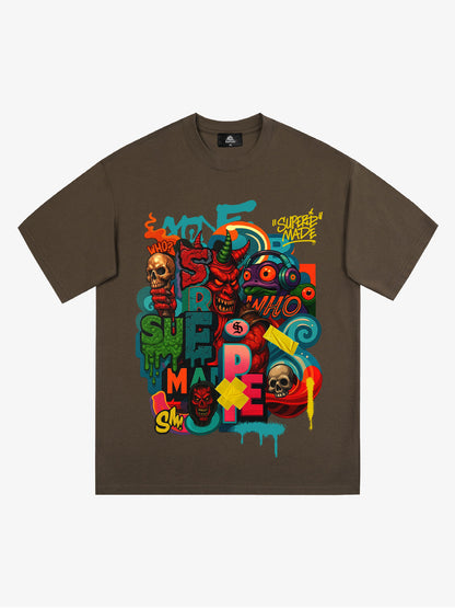 Vibrant Graphic T-Shirt for Bold Fashion Statements 