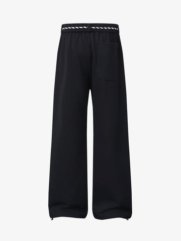 Plaid Patchwork Sweatpants