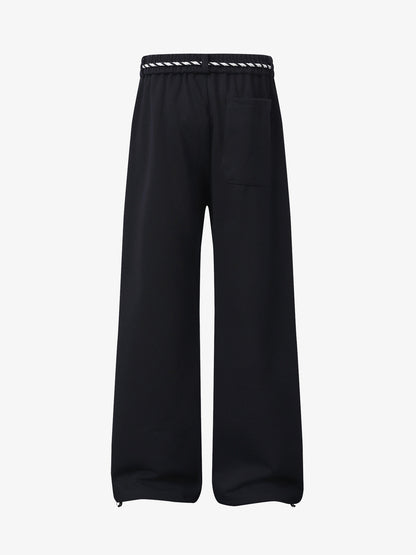 Plaid Patchwork Sweatpants